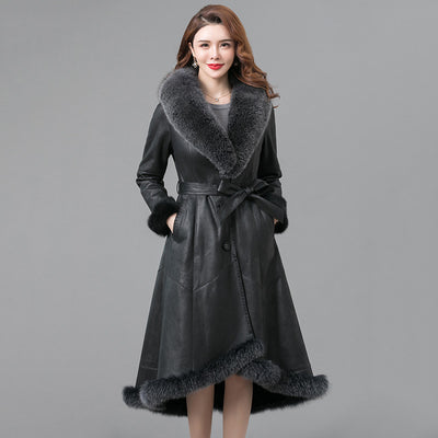 Real Fur One Woman Coat