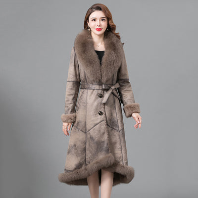 Real Fur One Woman Coat