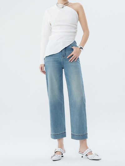 Fashion Personality Spring Jeans  For Women