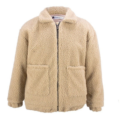 Winter warm thick plush jacket