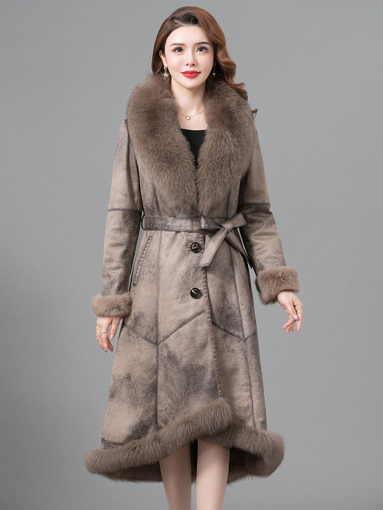 Real Fur One Woman Coat