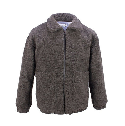 Winter warm thick plush jacket