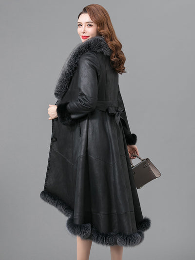 Real Fur One Woman Coat